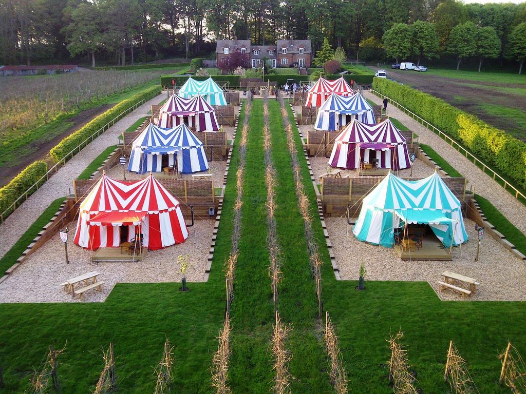 Leeds Castle Knights Glamping Hotel Kamer foto