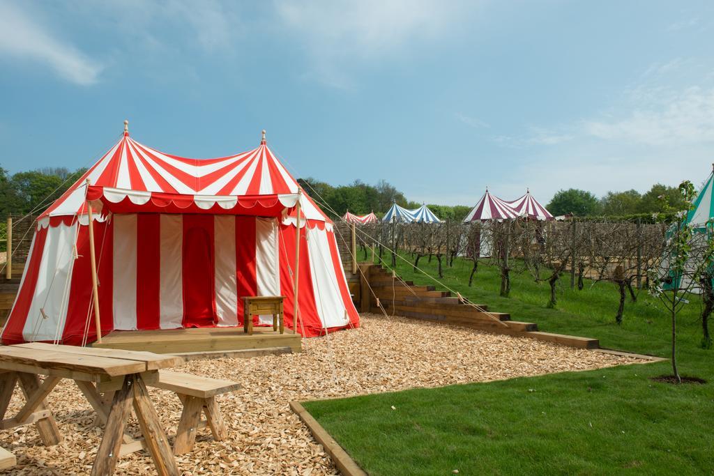 Leeds Castle Knights Glamping Hotel Buitenkant foto