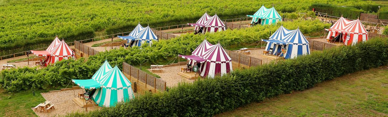 Leeds Castle Knights Glamping Hotel Buitenkant foto