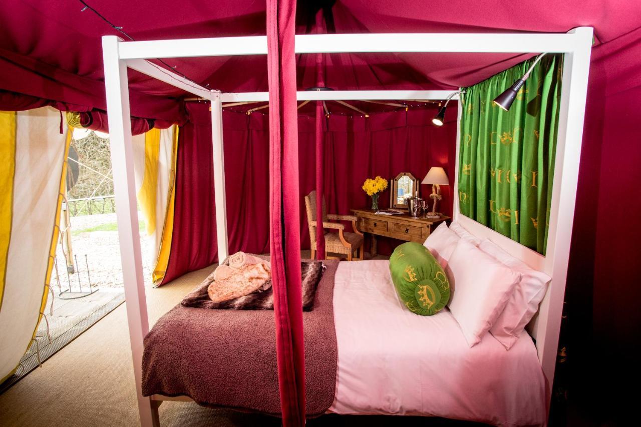 Leeds Castle Knights Glamping Hotel Buitenkant foto