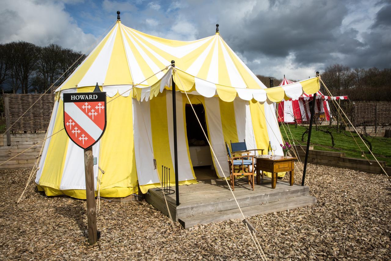 Leeds Castle Knights Glamping Hotel Buitenkant foto
