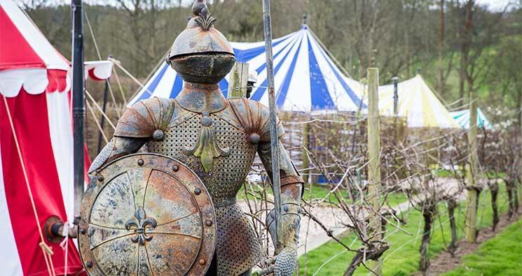 Leeds Castle Knights Glamping Hotel Buitenkant foto