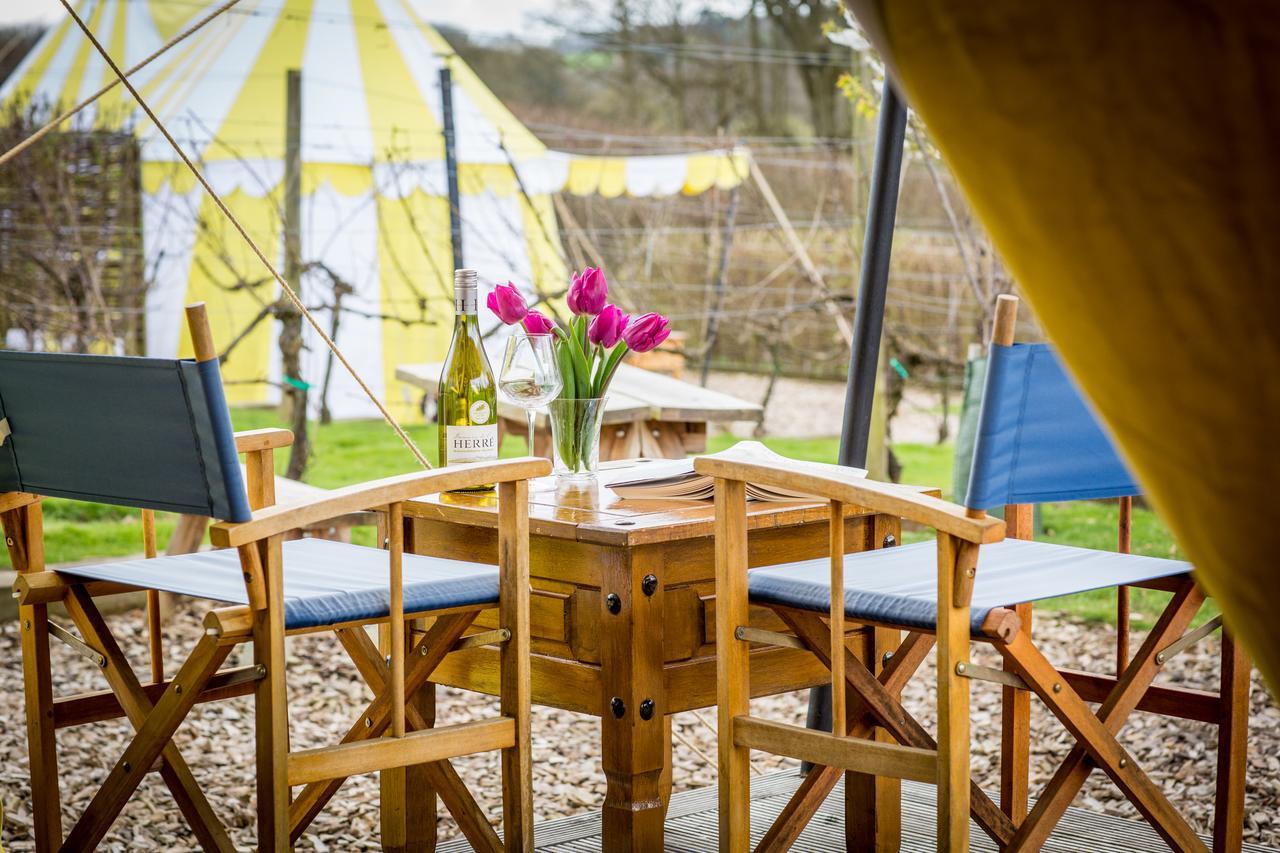 Leeds Castle Knights Glamping Hotel Buitenkant foto